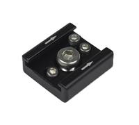 Base di supporto dell'adattatore della scarpa fredda della lega di alluminio per le macchine fotografiche che migliorano l'espansione dell'attrezzatura per i fotografi