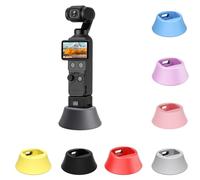 Base di supporto in silicone per Osmo Pocket 3/4, morbido e antiurto, basso centro di gravità, anti oscillazione, portatile, accessorio di supporto stabile antigraffio (giallo)
