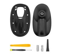 Base di supporto per antenna da tetto di grandi dimensioni adatta per Mini Cooper Clubman S R55 2008-2015, adatta per Mini Cooper Hatchback S R56 2007-2013, con antenna sportiva corta e guarnizione in