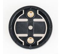 Base di supporto per computer da bicicletta compatibile con computer da ciclismo Garmin per manubri da 34 mm con foro da 20 mm e struttura in plastica