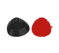 Base di supporto per display per fotocamera Insta360 Luna Ultra, con supporto adesivo resistente agli urti e alle cadute (nero con retro adesivo)