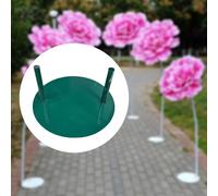 Base di supporto per esposizioni con palo fiorito per la reception soggiorno