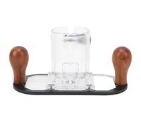 Base di Tuffo del Router Portatile, Kit Router Compatto con Design a Bloccaggio Rotondo, Superficie Liscia, Manico in Legno per Taglio 65 Mm