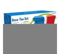 Base Dieci - Nutre I Cubi Di Gioco Di Matematica Critica | Giocattoli Per Il Senso Dei Numeri, Cubo Di Conteggio, Interazione Approfondita, Giocattolo Educativo Per La Scuola Materna 1° 2° 3°