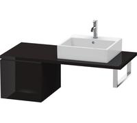 Duravit L-Cube Base pour console, largeur 420mm, profondeur 547mm, 1 tiroir, LC583104040, LC583104040, Colorazione: Laccato nero lucido