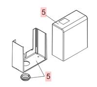 Base e Coperchio Per Centrale Elettrica Scorrevole Ricambio GENIUS 00058P2023 Per MILORD