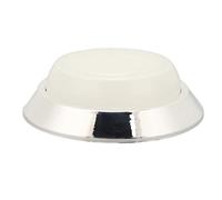 Base e lente per lampada da soffitto rotonda 8732777 - ricambio per Nova, Impala, Camaro, Chevelle; set di lampada da soffitto interno con alloggiamento ABS