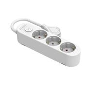 Base elettrica multi-spina Protek Plus Silver Electronics con 3 prese