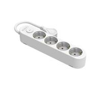 Base elettrica multi-spina Protek Plus Silver Electronics con 4 prese