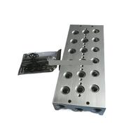 Base elettrovalvola di scarico aria pneumatica del blocco collettore PRS-1/4-6-B