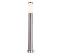 Base esterna luce in acciaio inox lampada da terra app controllo vocale DIMMER in un set che include lampadine a LED RGB