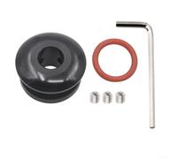 Base Fissaggio Leve 12mm Kit Completo Auto Base Fissaggio Leve | Include limitatore, chiave, O-ring, 3 viti, montaggio , ripristino funzionalità cambio(Black)