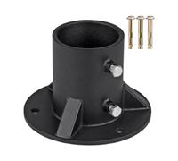 Base flangiata robusta e resistente per base palo recinzione, staffe per