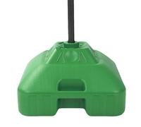 Base for Ombrellone, Base for Esterni Con Riempimento D'acqua da 20 L/30 L, Supporto for Asta Portabandiera da Spiaggia, Diametro Del Foro: 3,2 Cm/1,3 Pollici(Green,30L)