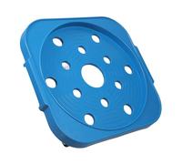 Base for Supporto for Propano Da 2 Pezzi Per La Sostituzione Del Serbatoio | Supporto mobile for bombola del gas Ruote freno Bombola rotante Vassoio for impianto di stoccaggio del gas(Blue)