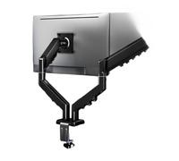 Base for supporto monitor, Doppio, Regolabile in altezza | Braccio articolato, Compatibile LCD/LED(Dual monitor CX04-02/gas-spring arm 17-32 in)