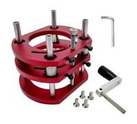 Base for tavolo for router con base di sollevamento for router in lega di alluminio for macchine da 64-65 mm Supporto in acciaio Attrezzatura precisa for la lavorazione del legno