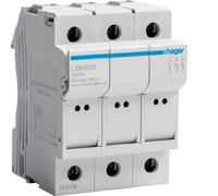 Base fusibile modulare 3P 3P 10x38mm 32A 690VAC LSN503