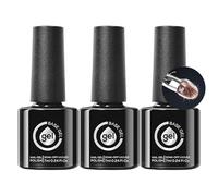 Base Gel Smalto Trasparente A Lunga Durata Richiede Polimerizzazione UV LED | Gel Lacca per Unghie Rotte, Danneggiate, Sottili e Deboli Polimerizzazione UV LED Manicure Pedicure Casa Viaggio Ester