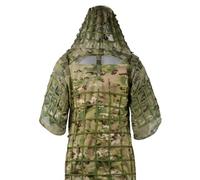 Base Ghillie Suit Tactical con Viper Hood e Mantello Camouflage Outdoor
