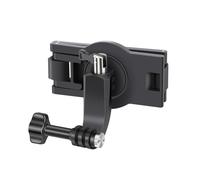 Base girevole a 360 per zaino con supporto per GoPro Hero12 11 10 9 8 7 6 5 4 Black e la maggior parte delle action camera, supporto per zaino con