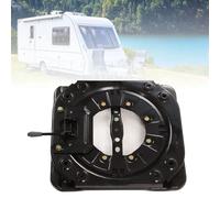 Base girevole girevole con spedizione locale veloce e gratuita - Acciaio laminato a freddo, carico di 130 kg, quattro punti di bloccaggio - per camper, barca, autobus