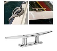 Base in Acciaio Inossidabile Bitta Specchio Polis Accessorio per Barca Base Bitta La Base in Corda Marina è Incredibilmente Facile Installare Sulla Tua Barca (20,3 cm/8 pollici)