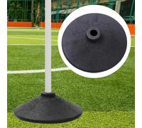 Base in gomma versatile a palo dello slalom ponderato per allenamento di