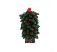 Base in legno per mini albero, 21 cm, facile da montare, base in legno