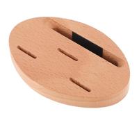 Base in Legno per Ruota degli Accordi della Melodia Beige | Accessorio Musicale, Facile da Rimuovere e Installare, per Tavola Teoria Chitarra e Ruota Accordi