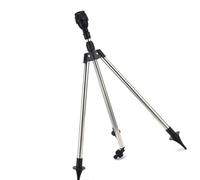 Base in metallo Testa spruzzatore treppiede Design a tenuta stagna Multi Raccordo per tubo flessibile Modelli spruzzati personalizzabili Irrigazione esterna Irrigazione espandibile Yard Irrigazione
