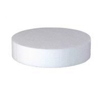 Base in Polistirolo Tonda Ø 45 cm h 2,5 cm - Set 4 Pezzi - Cake Design