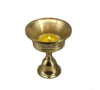 Base in rame per portalampada burro, metallo estetico per supporto per lampade a lunga combustione e decorazioni spirituali
