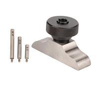 Base Indicatore di Composizione profondità Baserica per la profondità in Acciaio Inossidabile Inossidabile con 3 Asta di Prolunga 3 PC 63x17mm/2.5x0.7in Base Indicatore di Composizione profondità