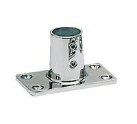 Base inox diritta quadra 22 mm - 1 PZ Osculati - 41.113.22 - 4111322