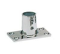 Base inox diritta quadra 25 mm - 1 PZ Osculati - 41.113.25 - 4111325