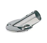BASE INOX PULPITO 30° DIAMETRO 25 MM ACCESSORI BARCA NAUTICA