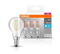 BASE LAMPADINA LED SFERA FILAMENTO 4/40W E14 230V 4058075819733