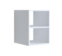 Base laterale a giorno Chloe Nordikflat reversibile con un ripiano - CONFEZIONE: 1 pz., Colore: Bianco Opaco, Dimensione: 40x45.2x54 cm