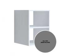 Base laterale a giorno Chloe Nordikflat reversibile con un ripiano - CONFEZIONE: 1 pz., Colore: Grigio Polvere, Dimensione: 40x45.2x54 cm