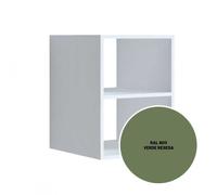 Base laterale a giorno Chloe Nordikflat reversibile con un ripiano - CONFEZIONE: 1 pz., Colore: Verde Reseda, Dimensione: 40x45.2x54 cm