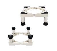 Base Lavatrice Base di Supporto per Lavatrice, Supporto Regolabile, Gambe per Frigorifero con 4 Mini Gambe in Acciaio Inox, Larghezza 30