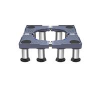 Base Lavatrice Regolabile, Supporto Base per Lavatrice Frigorifero Lunghezza/Larghezza 16.5-25.5in Altezza 5.1in-6.3in Supporti 300kg Base per lavastoviglie 8 Piedi Fissi Gray