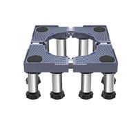 Base Lavatrice Regolabile, Supporto Base per Lavatrice Frigorifero Lunghezza/Larghezza 16.5-25.5in Altezza 9.1in-10.2in Supporti 350kg Base per lavastoviglie 12 Piedi Fissi Gray