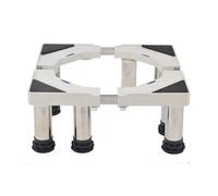 Base Lavatrice Regolabile, Supporto Base per Lavatrice Frigorifero Lunghezza/Larghezza 16.5in-26.8in Altezza 7.1in-8.3in Supporti 250 kg, Base per lavastoviglie 8 Piedi Fissi Bianca