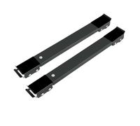 Base Lavatrice Supporto for lavatrice, base mobile rialzata for frigorifero, supporto con ruote, accessori for cucina e bagno(2pcs Black)
