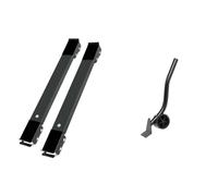 Base Lavatrice Supporto for lavatrice, base mobile rialzata for frigorifero, supporto con ruote, accessori for cucina e bagno(Black Suit)