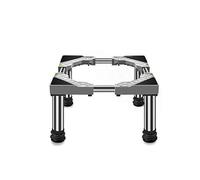 Base Lavatrice Supporto Lavasciuga Capacità Di Carico 400 Kg Lavastoviglie Stand Regolabile 45-65cm con 4 Piedini Asciugatrice e Frigorifero Gravosi Staffa Prevenire Graffi