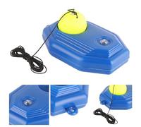 Base Leggera per Trainer da Tennis con Cordino Elastico | Plastica robusta, corda resistente all\'usura, pratica senza sforzo, versatile per molte posizioni