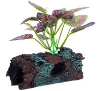 Base liscia resina corteccia nascondiglio PER for facile per posizionamento